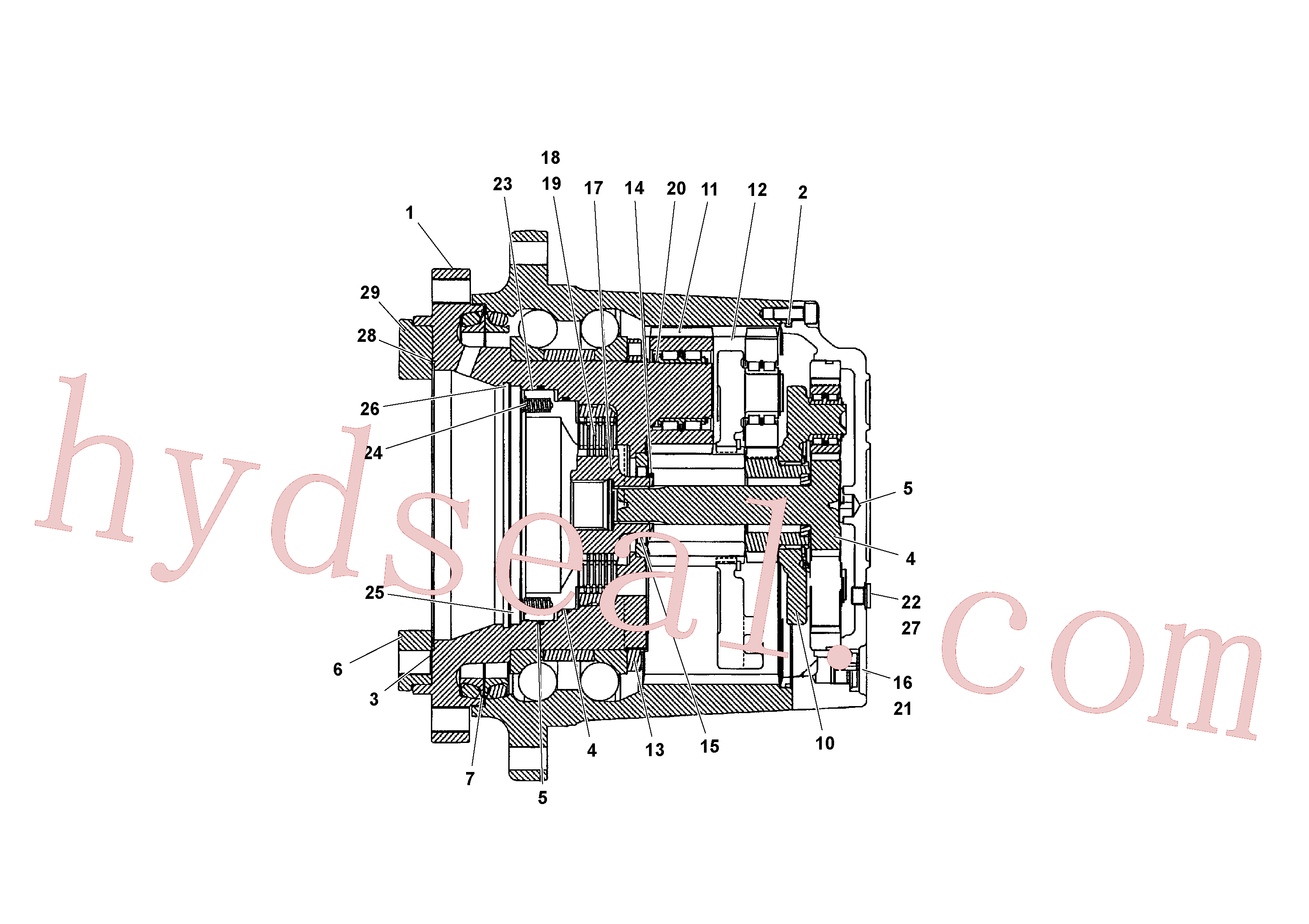 RM20342507 for Volvo Traction Drive Planetary Assembly(1041105 assembly)