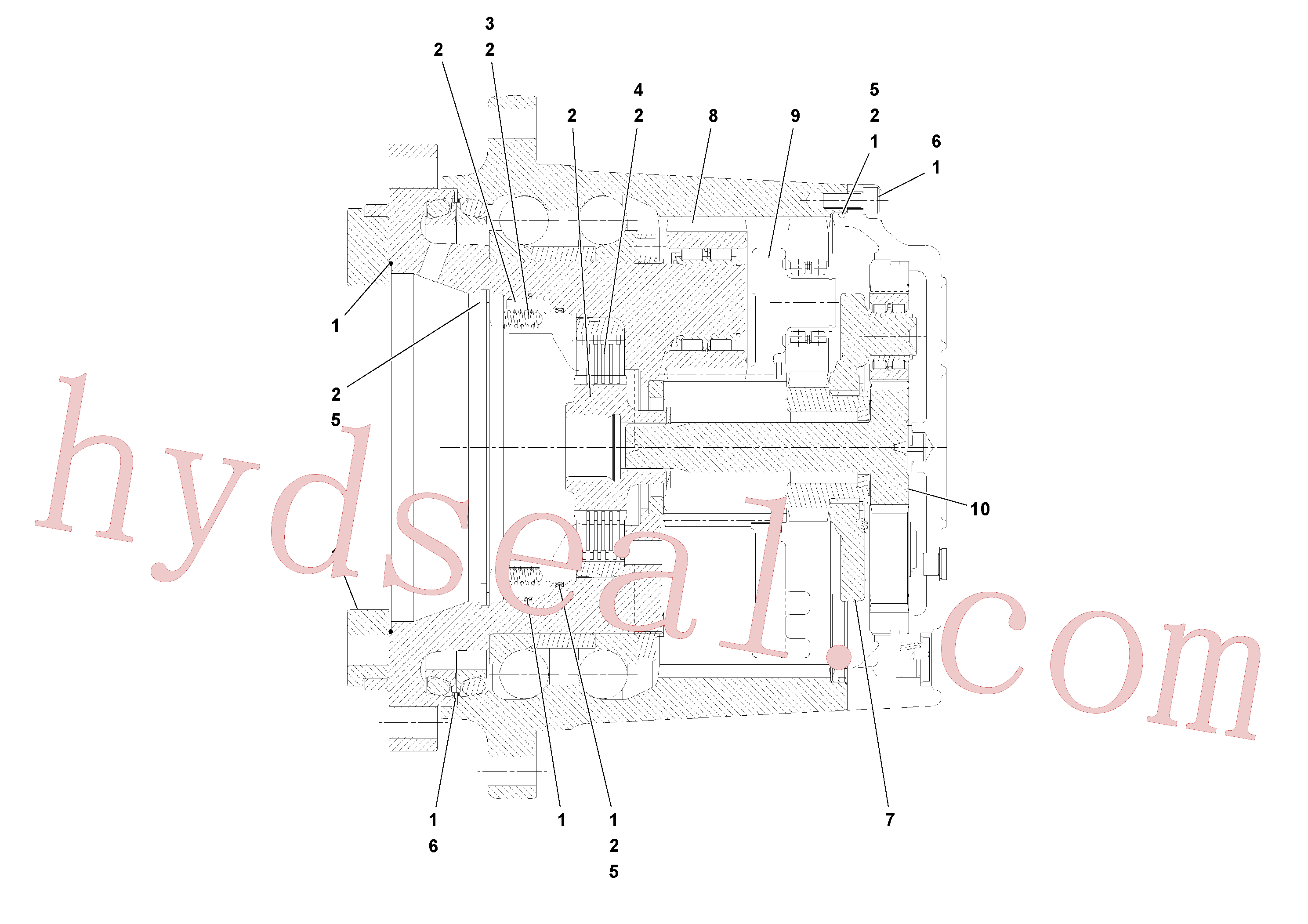 RM20342507 for Volvo Planetary drive(1052017 assembly)