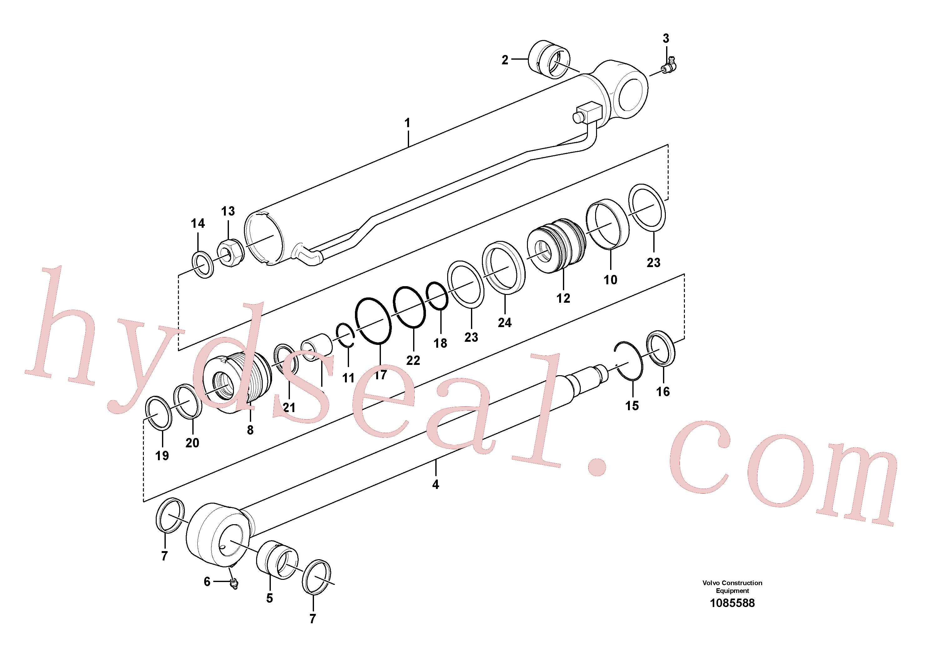 VOE14524787 for Volvo Bucket cylinder(1085588 assembly)