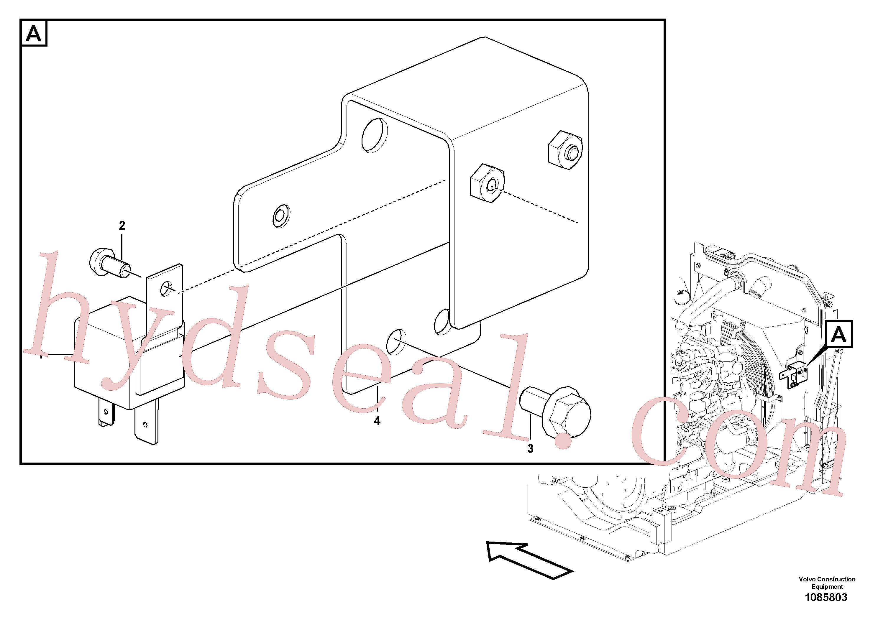 VOE14519234 for Volvo Relay(1085803 assembly)