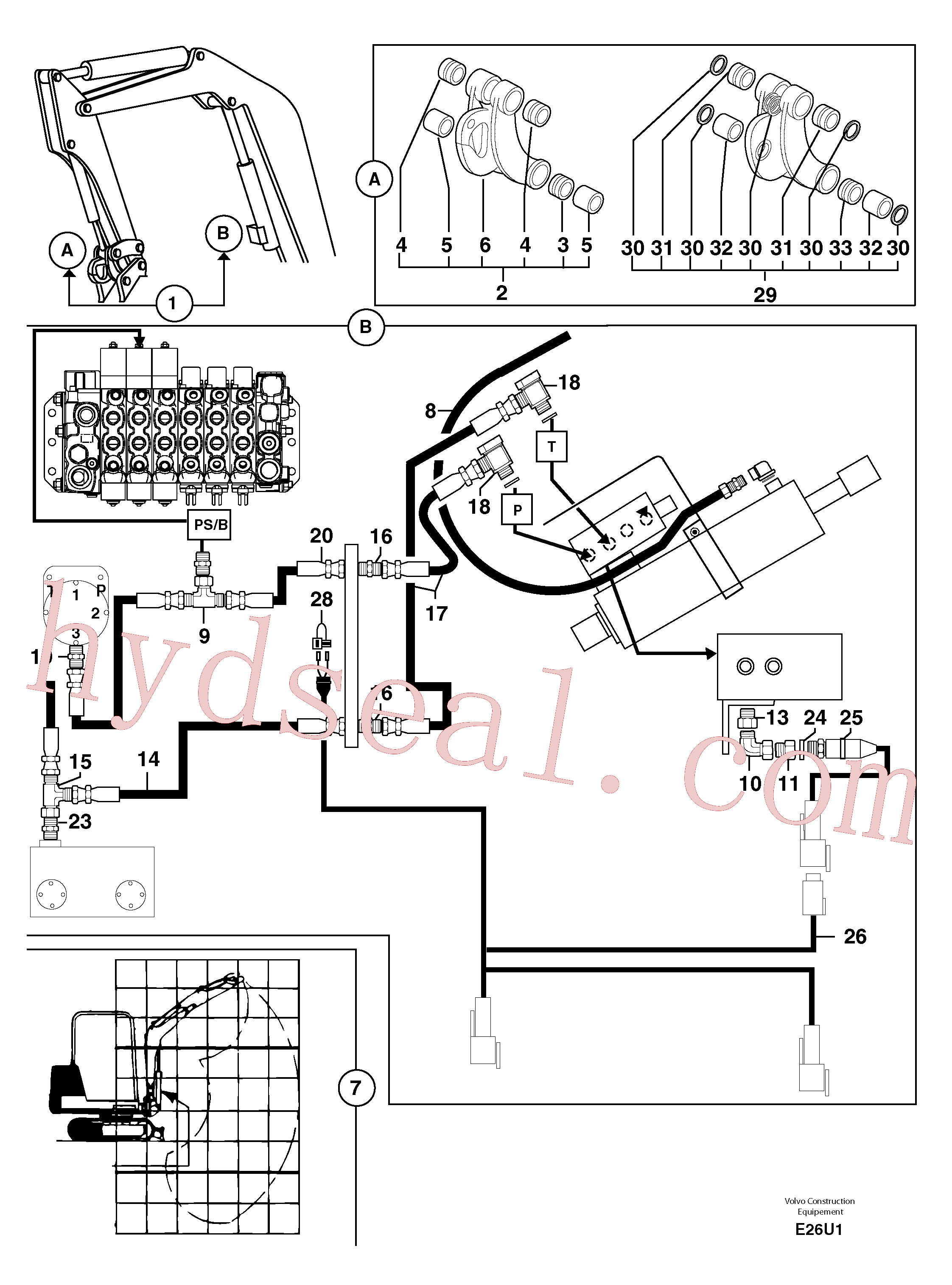 PJ5460259 for Volvo Handling operations Ce / with Puma(E26U1 assembly)