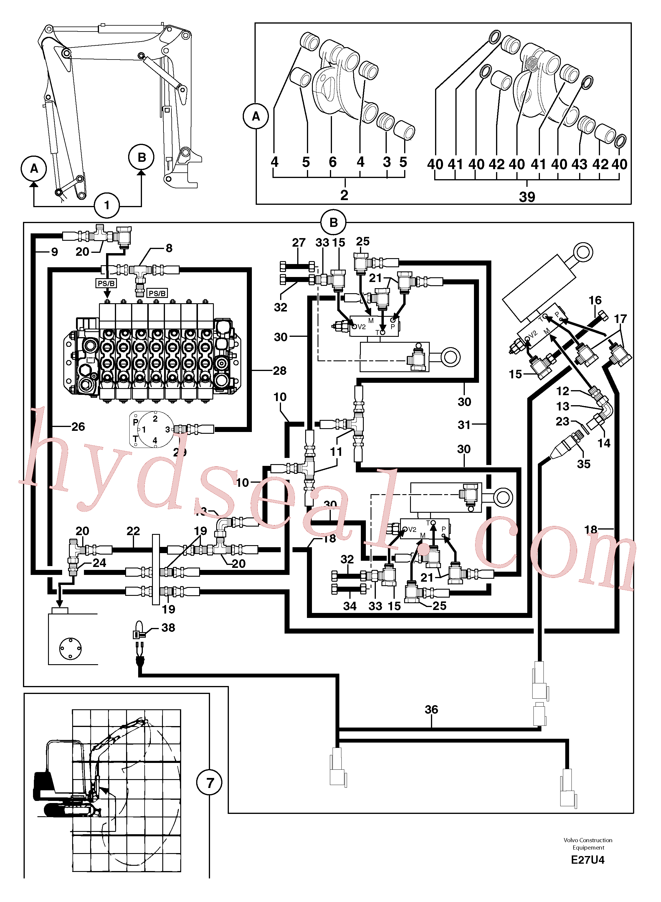 PJ5460259 for Volvo Handling operations Ce / with Puma(E27U4 assembly)