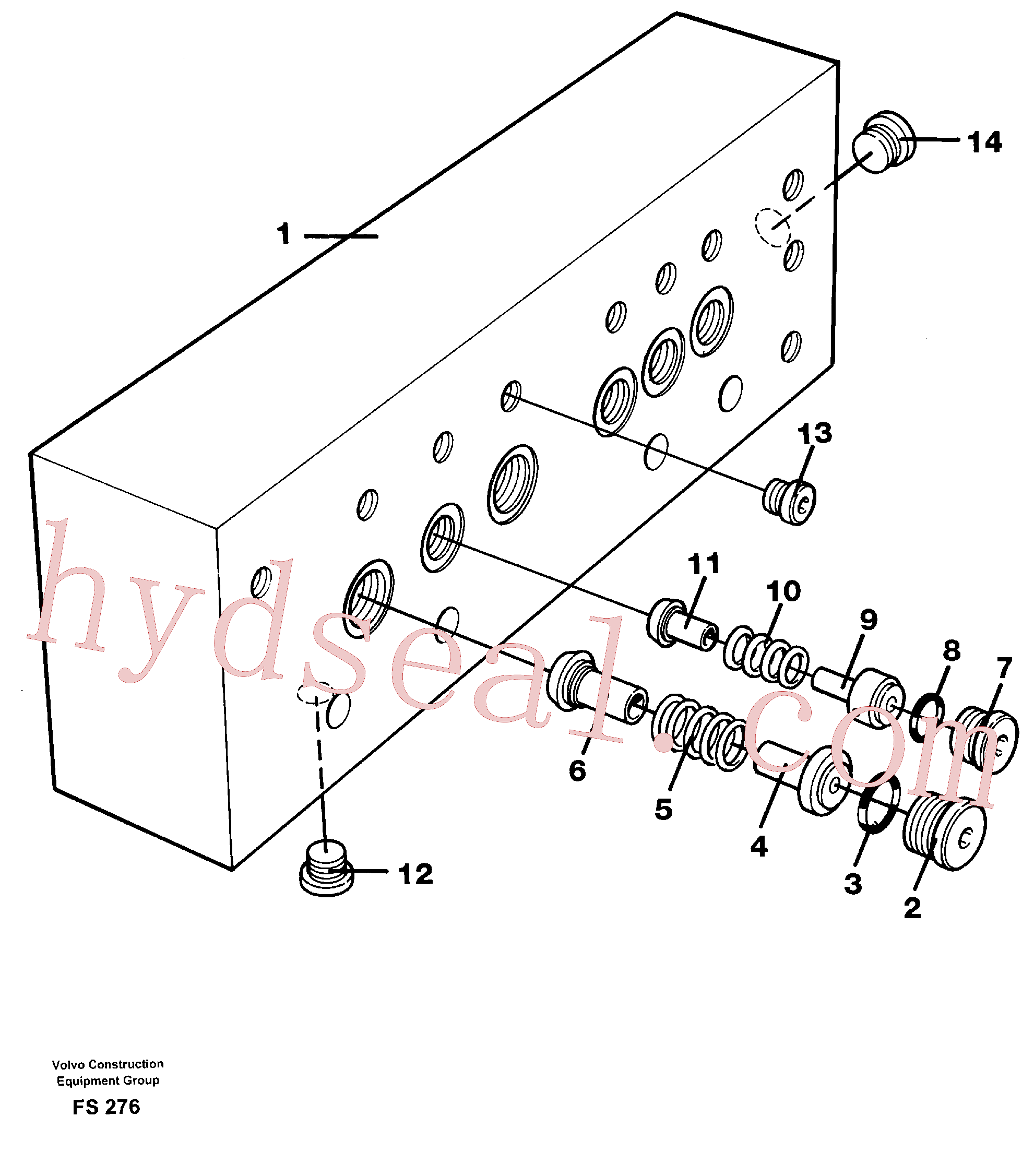 VOE14215723 for Volvo Connection board(FS276 assembly)