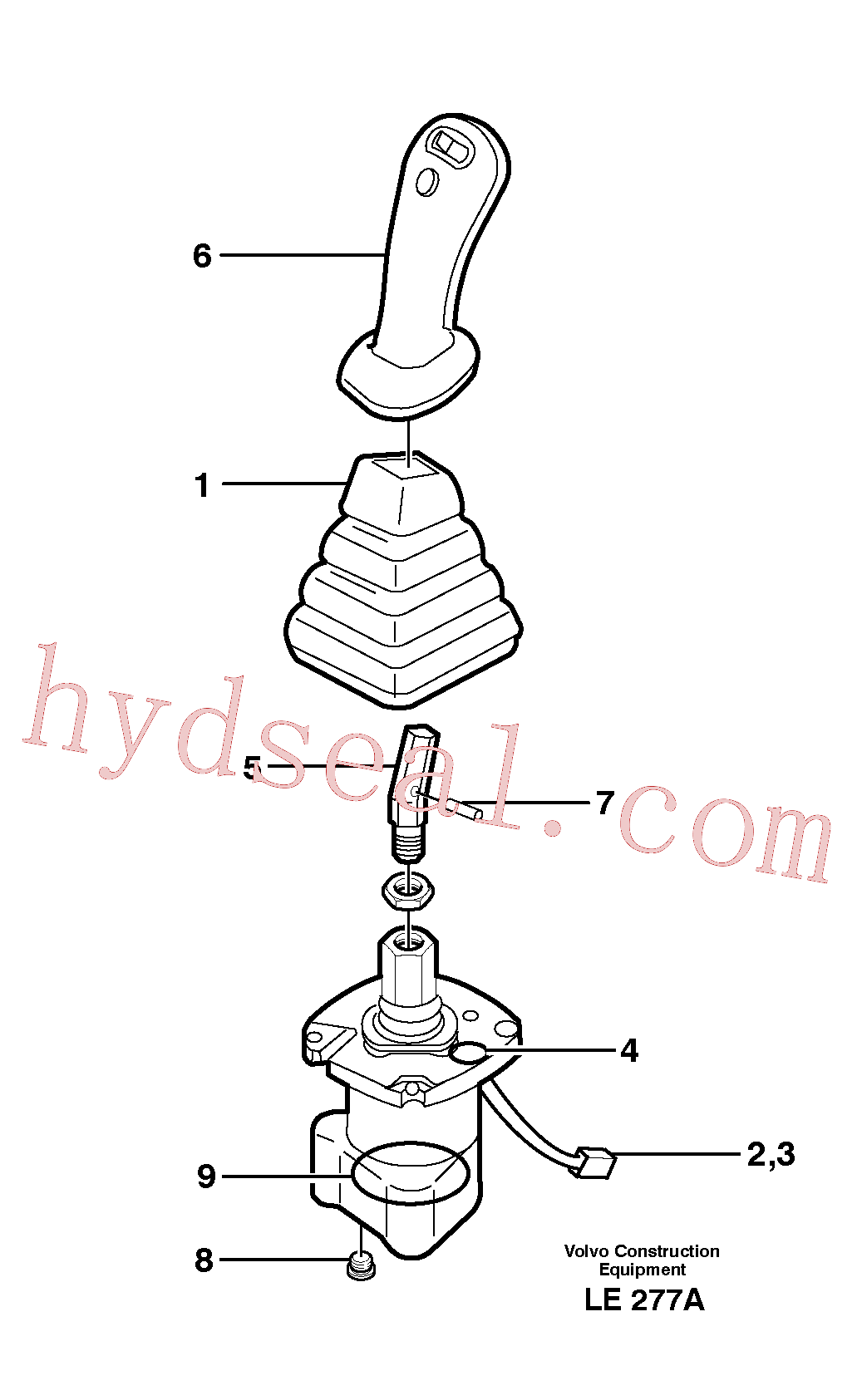 VOE11706968 for Volvo Control pressure valve(LE277A assembly)